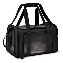 Transportín Henkelion grande para gatos y perros, ideal para viajes y visitas al veterinario.