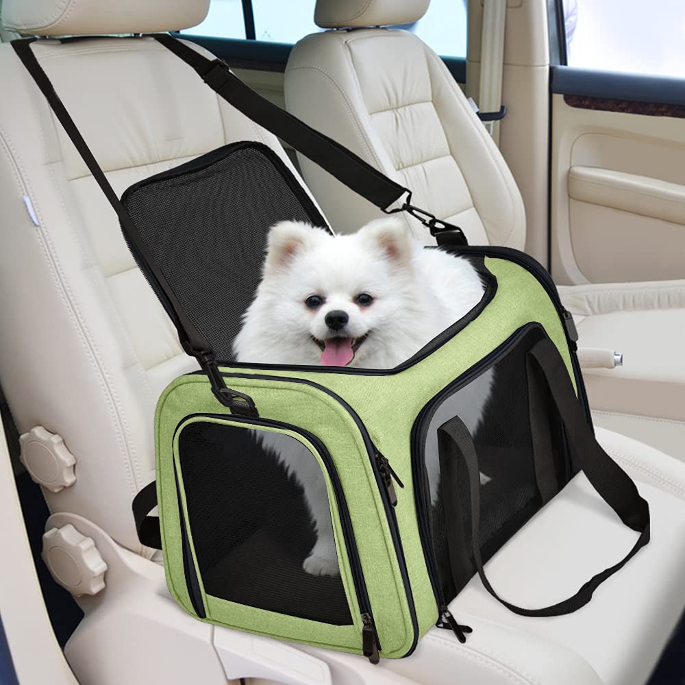 Transportín Henkelion tamaño grande para mascotas de hasta 11 kg
