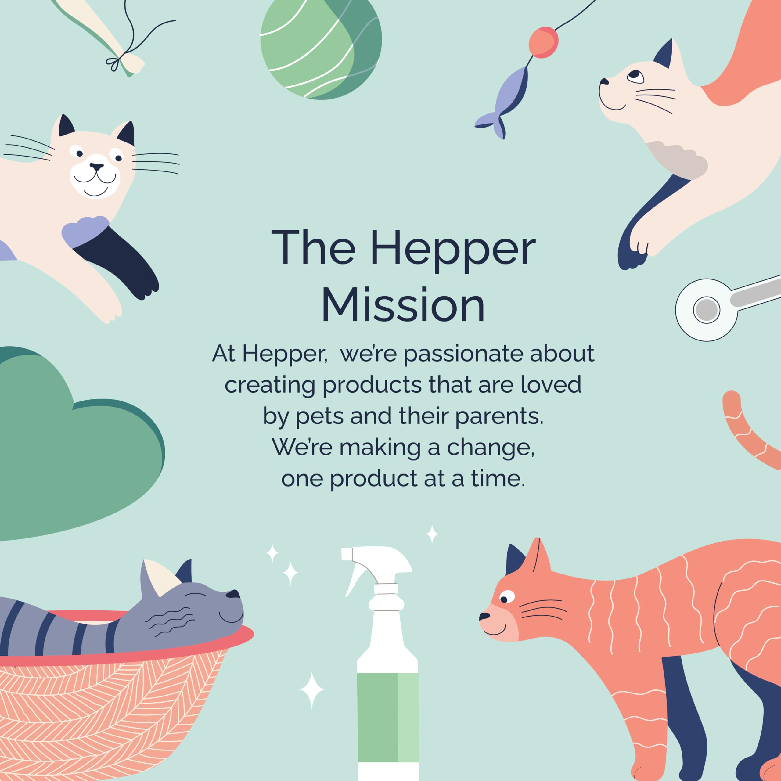 Hepper Advanced Bio-Enzyme, spray para distintas superficies, limpieza segura en casa.