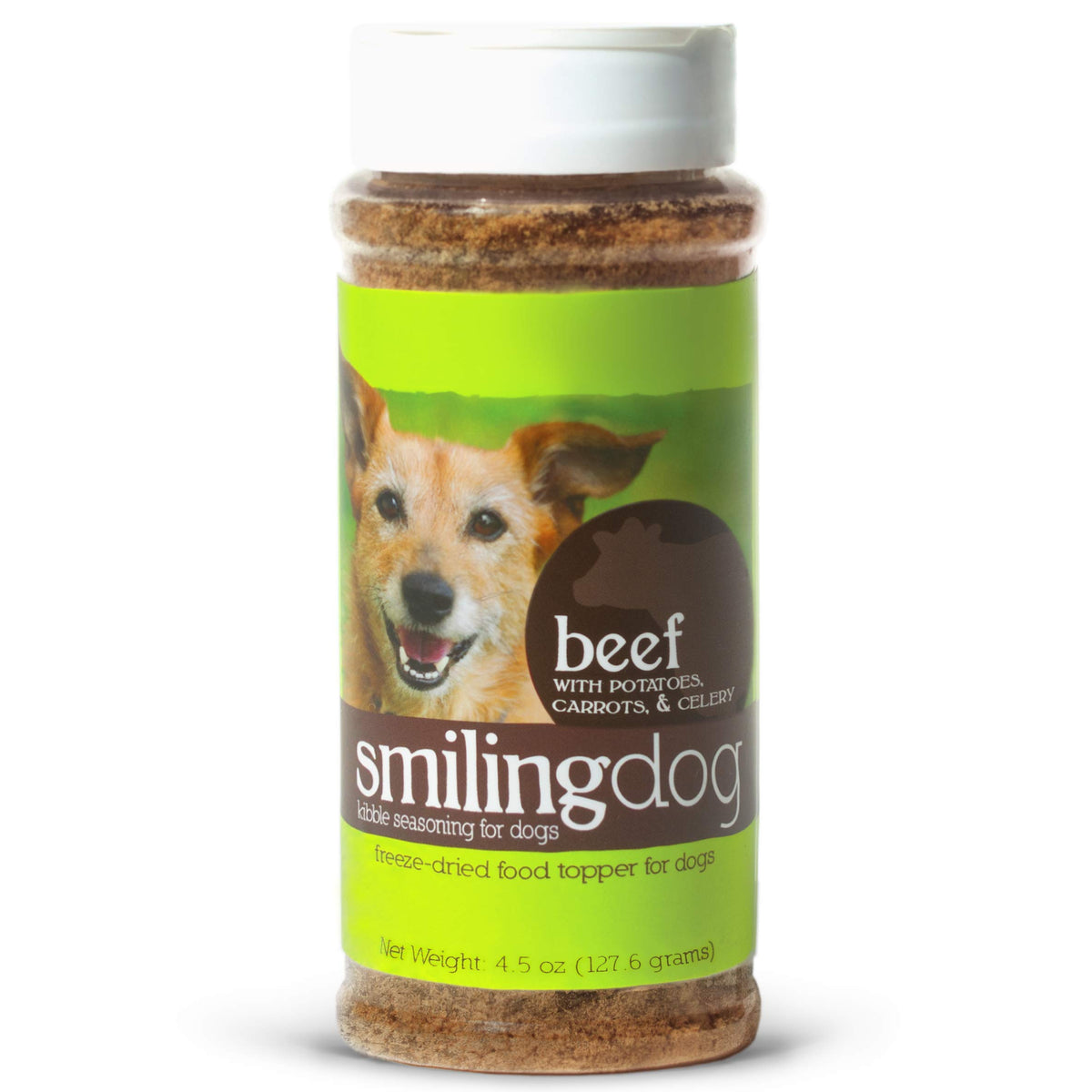 Herbsmith Kibble Seasoning en bote 4.5 oz listo para perros exigentes