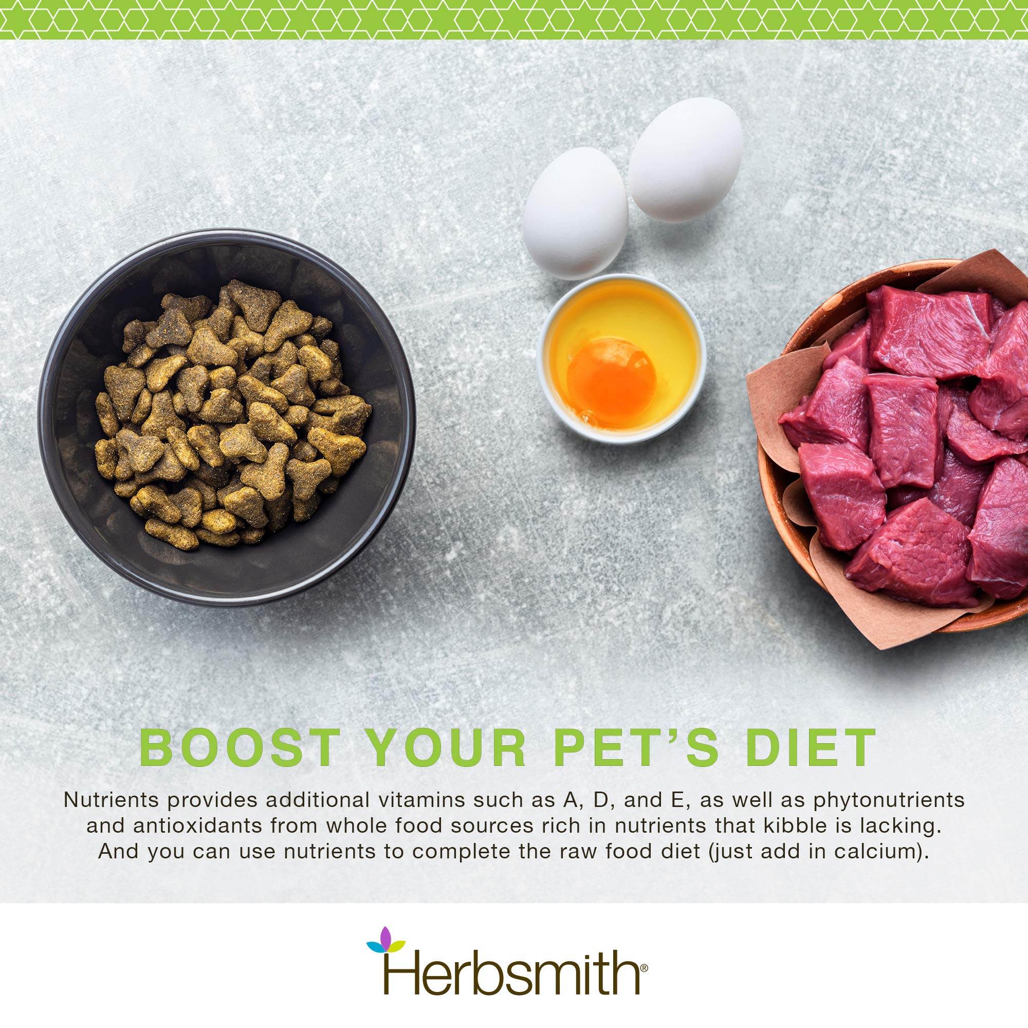Herbsmith Nutrients: mezcla de frutas y verduras para perros