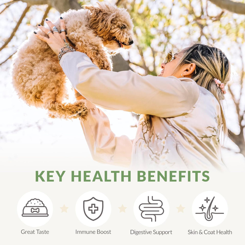 Herz alto contenido proteico para perros activos.