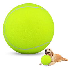 Pelota de tenis gigante HETOO para perros de 9,5 pulgadas, gran visibilidad