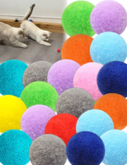 HEUHAI bolas para gatos azules: juego interactivo en interior.