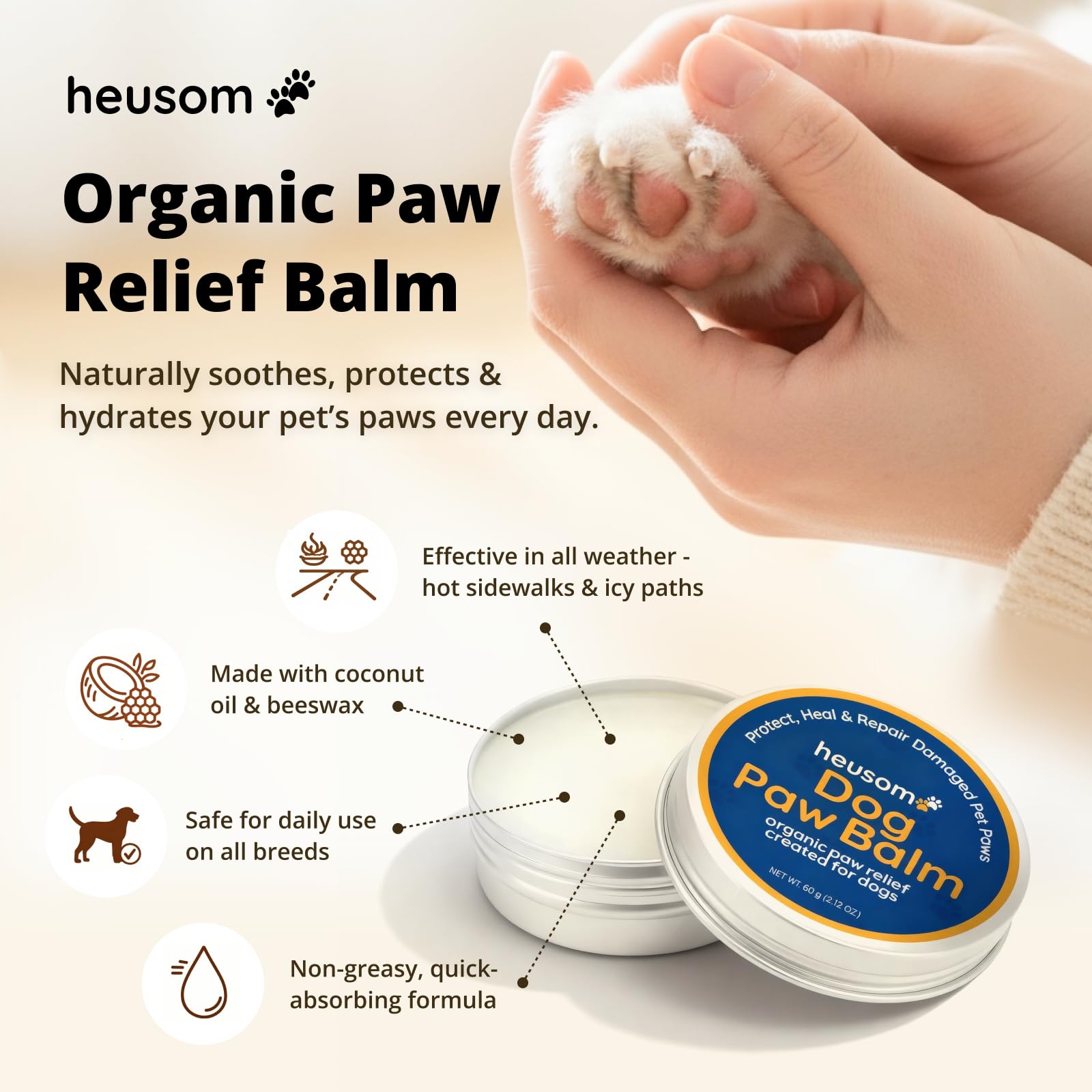 Heusom Silent Groom Pro para nariz, hidratación suave y segura