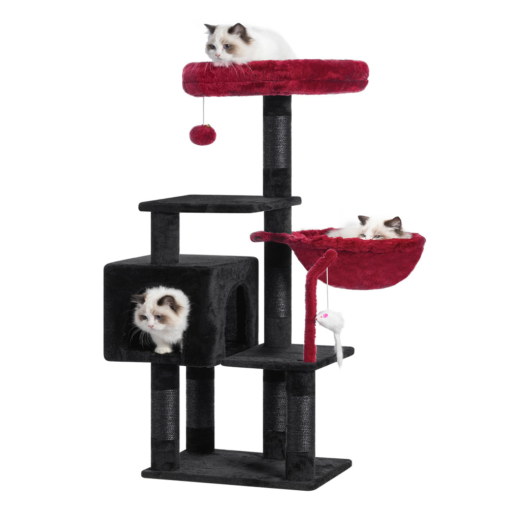 Heybly arbol gatos juguete: estimula juego activo y exploración diaria