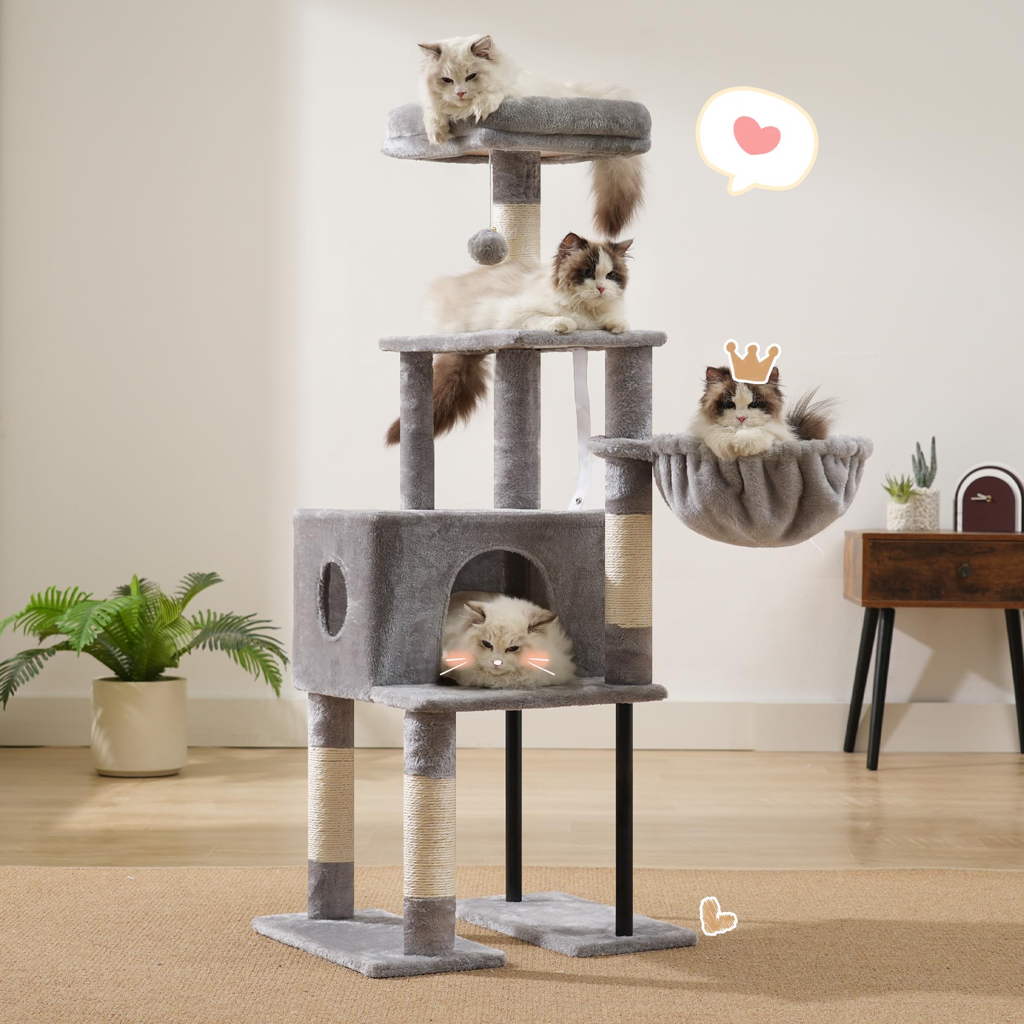 Heybly Arbol para Gatos: refugio oculto para descansar en silencio.