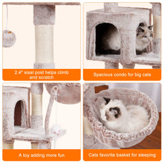 Heybly hamaca gatos acogedora: descanso suave y seguro para momentos de relax