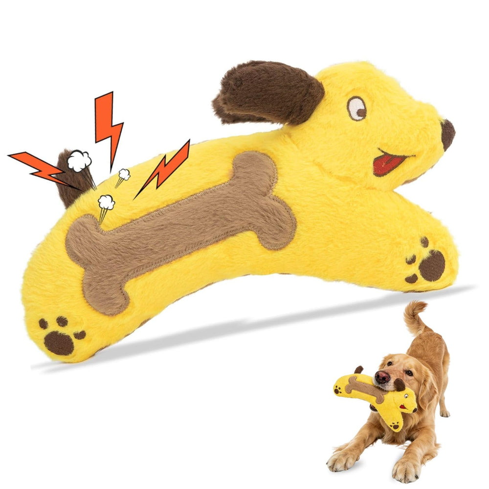 Juguete HGB para perros grandes, peluche grueso, ideal para morder y acurrucarse.