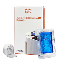 Desodorizante HHOLOVE 4 paquetes para uso en caja de arena automática