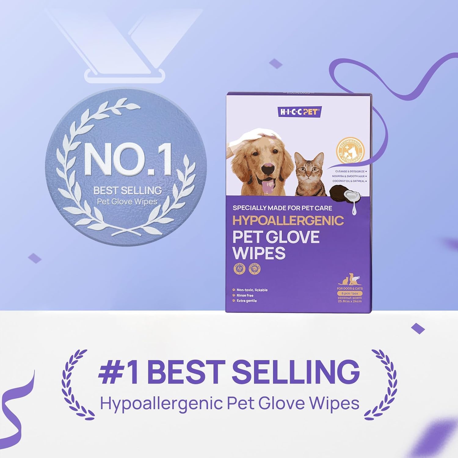 HICC PET ingredientes vegetales para pelaje suave