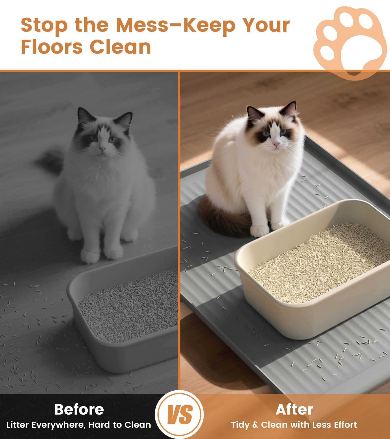 HICOOI superficie impermeable de silicona facilita limpieza rápida