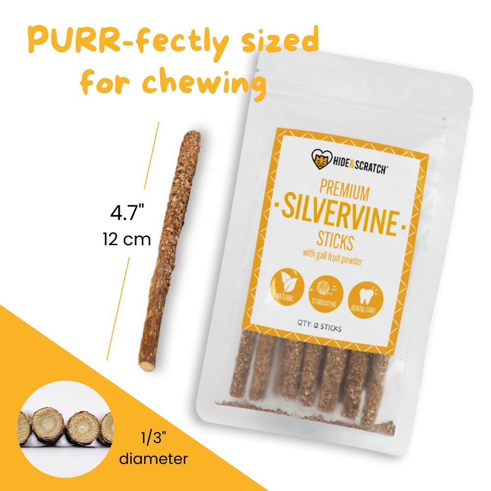 Hide & Scratch palitos dentales de silvervine para higiene bucal