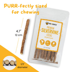 Hide & Scratch palitos dentales de silvervine para higiene bucal