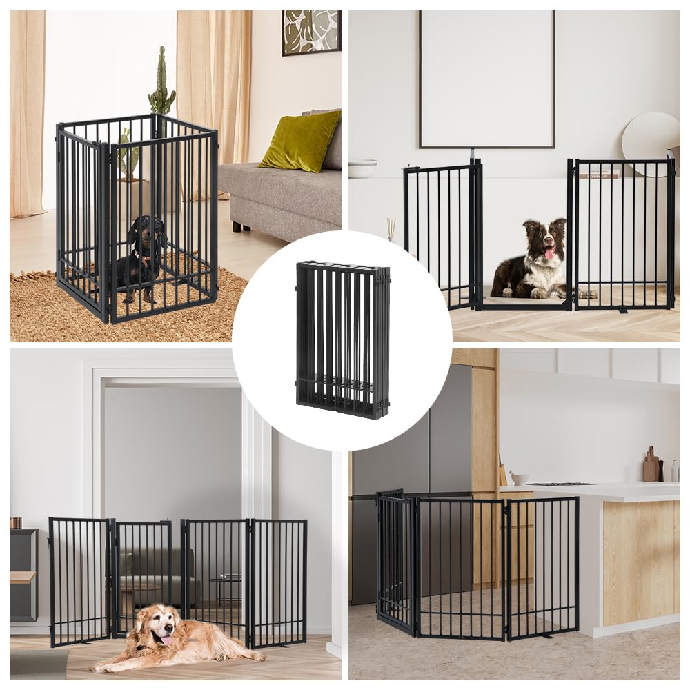 HIDOG valla para mascotas plegable y sin herramientas para uso práctico.