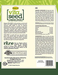 Higgins Vita Seed Natural Blend para loros, dos bolsas de 5 libras, dieta variada.