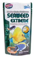 Producto Hikari algas-extremas en envase seguro para acuario.