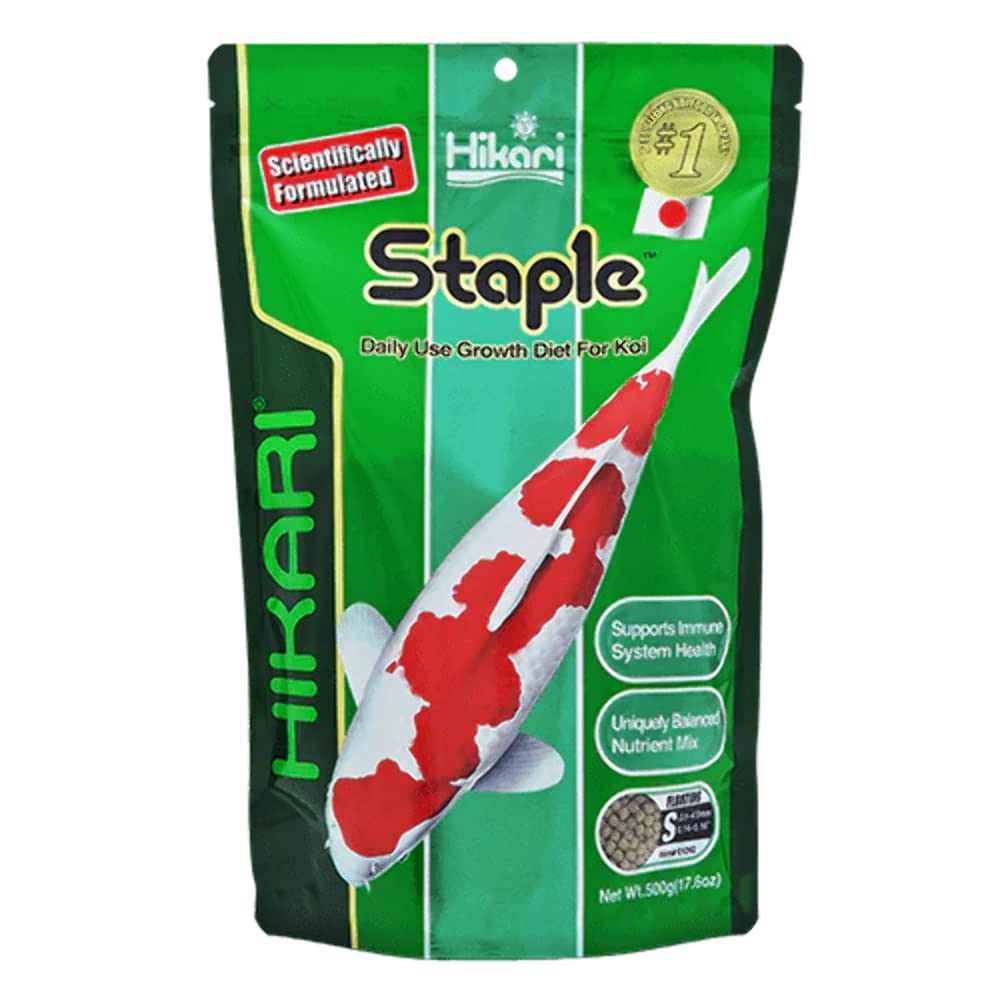 Hikari alimento para estanque, pellets flotantes, no ensucian el agua, uso sencillo.