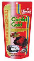 Hikari Cichlid Gold: pellets flotantes para monitorear la ingesta.