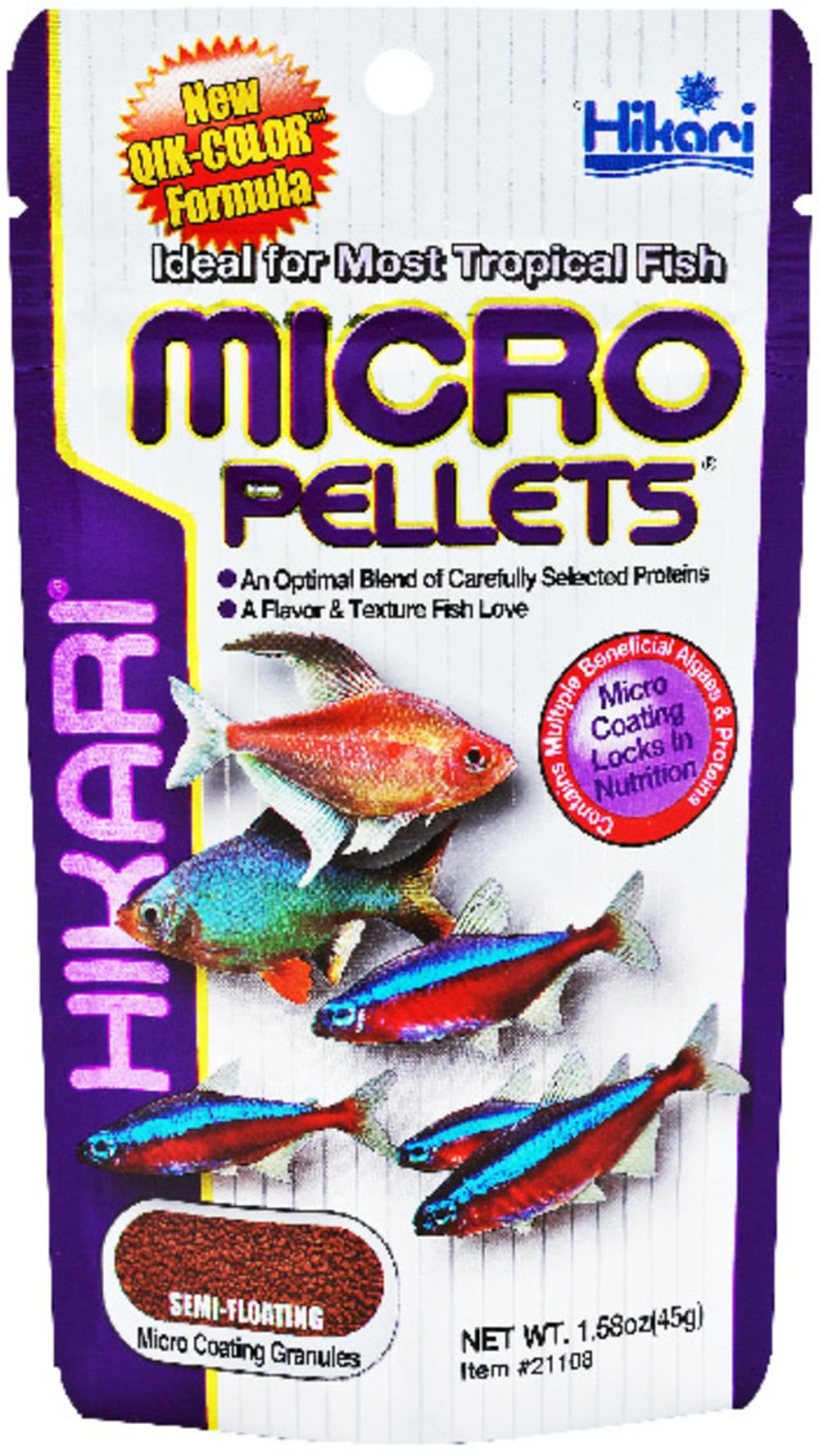 Hikari Tropical Micro granulos para barbos: nutrición estable