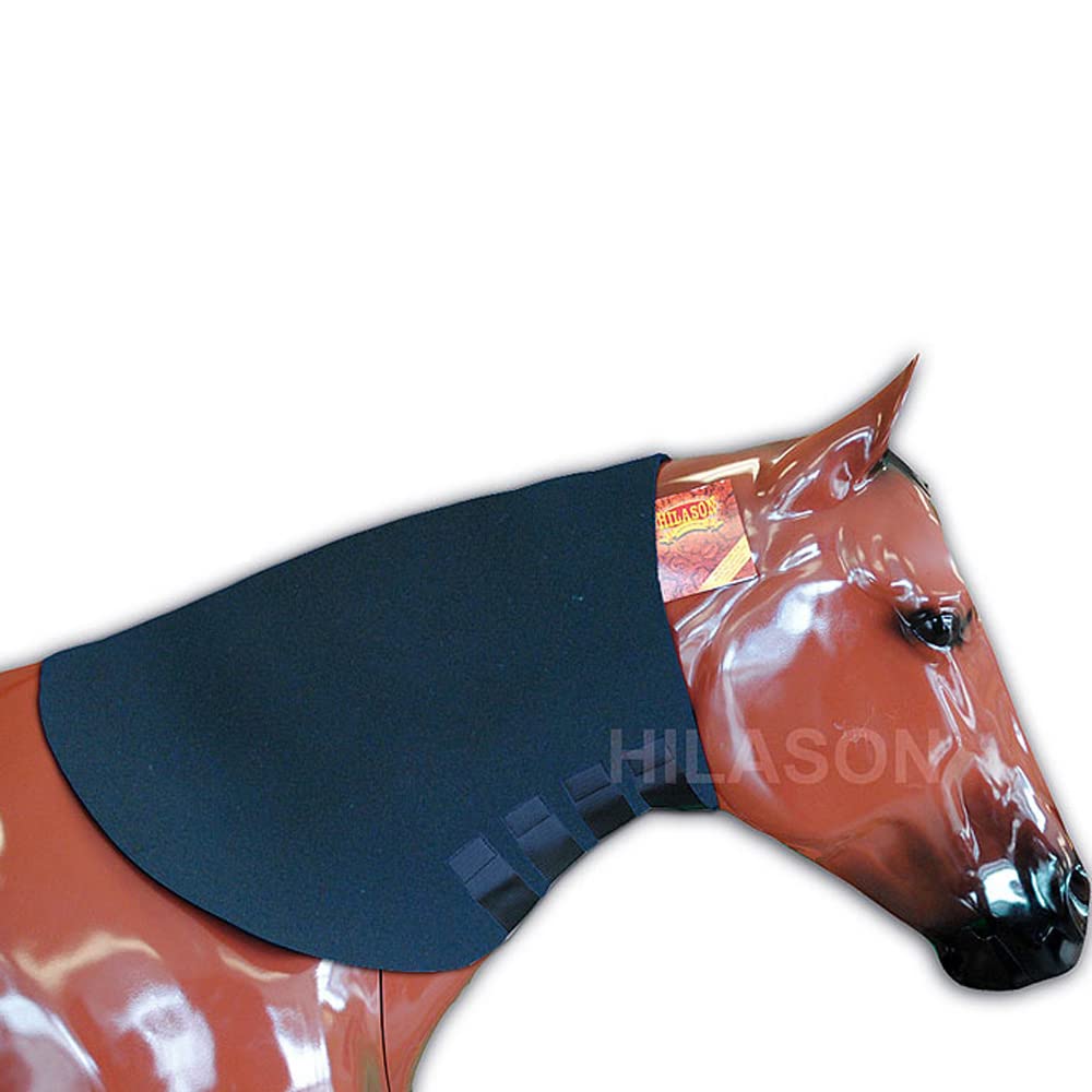 Hilason cuello sudor neopreno para caballo, ajuste cómodo y eficaz para sesiones de enfriamiento