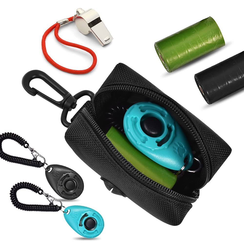 Hilihali attache-laisse-distributeur, fixation simple pour une marche mains libres.