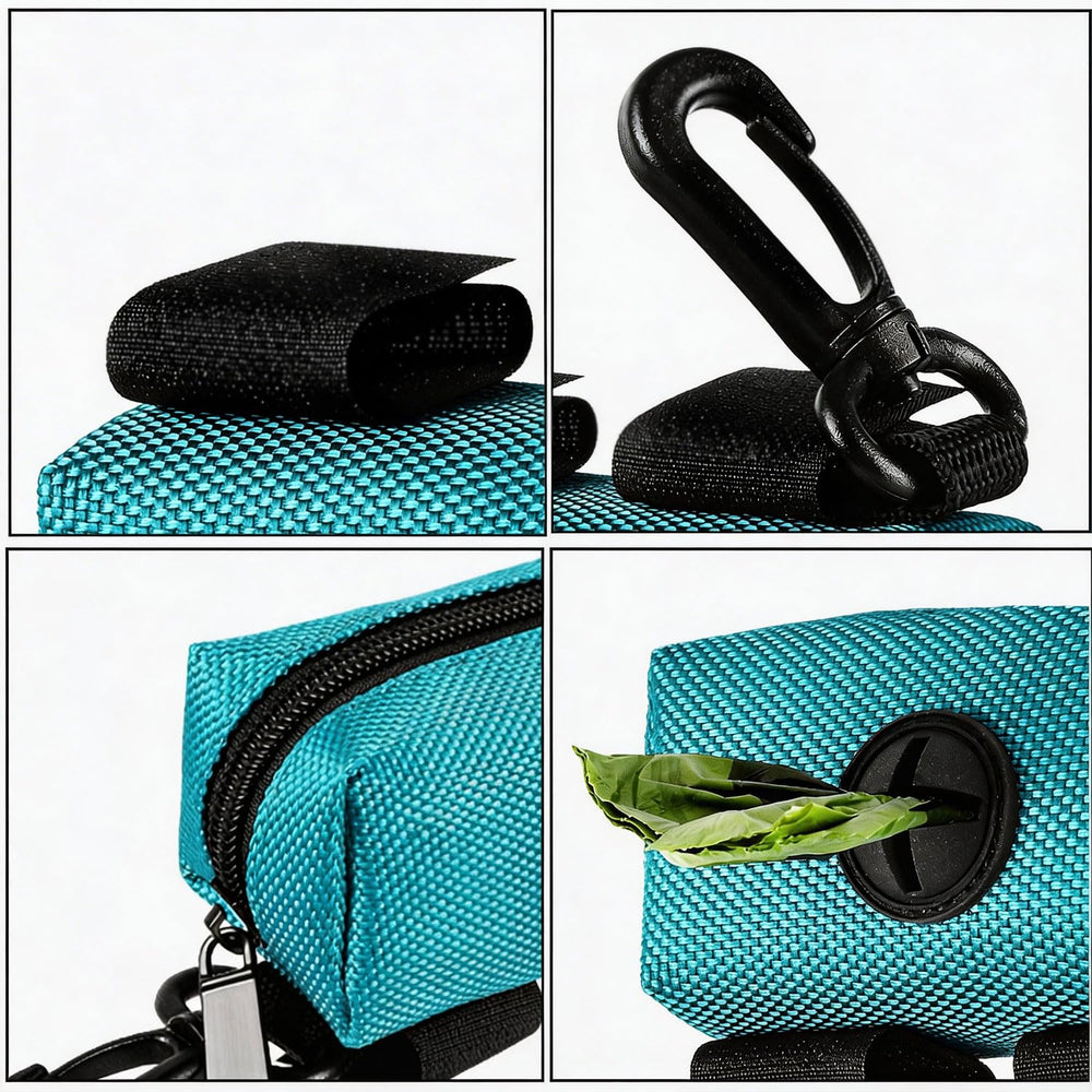 Hilihali portador de bolsas para perro, acero inoxidable y duradero.