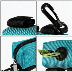 Hilihali portador de bolsas para perro, acero inoxidable y duradero.