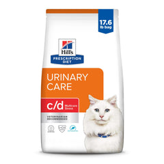 Hill's Prescription Diet c/d Multicare Stress, alimento seco para gatos, apoyo urinario con pescado oceano