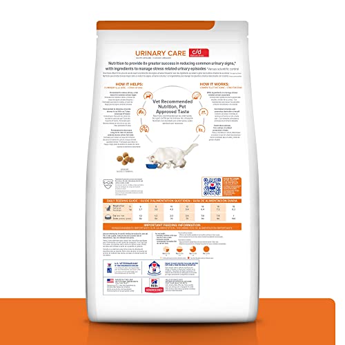 Hill's Prescription Diet c/d Multicare Stress, envase visible que protege la frescura del alimento