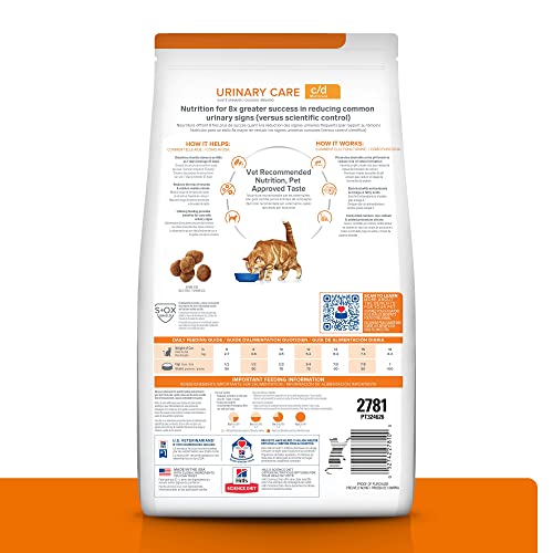 Hill's c/d Multicare para gatos, gránulos con sabor a pescado oceánico