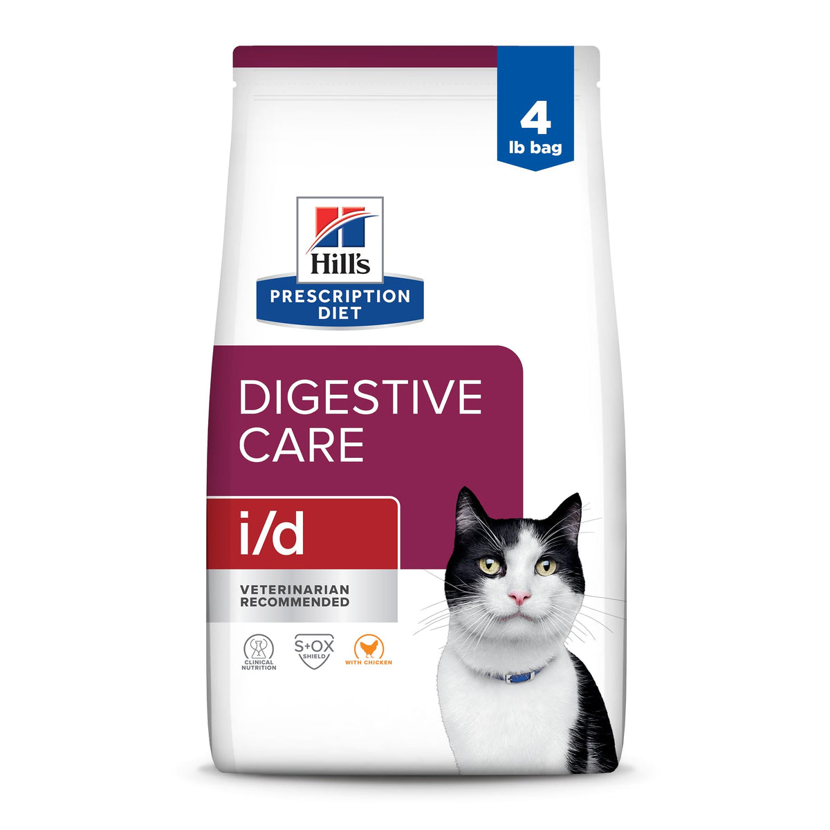 Hill's Prescription Diet i/d croquetas en empaque pollo para soporte digestivo