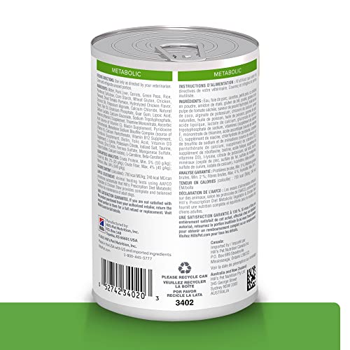 Hill's Metabolic: estofado en salsa, sabor que agrada a perros.