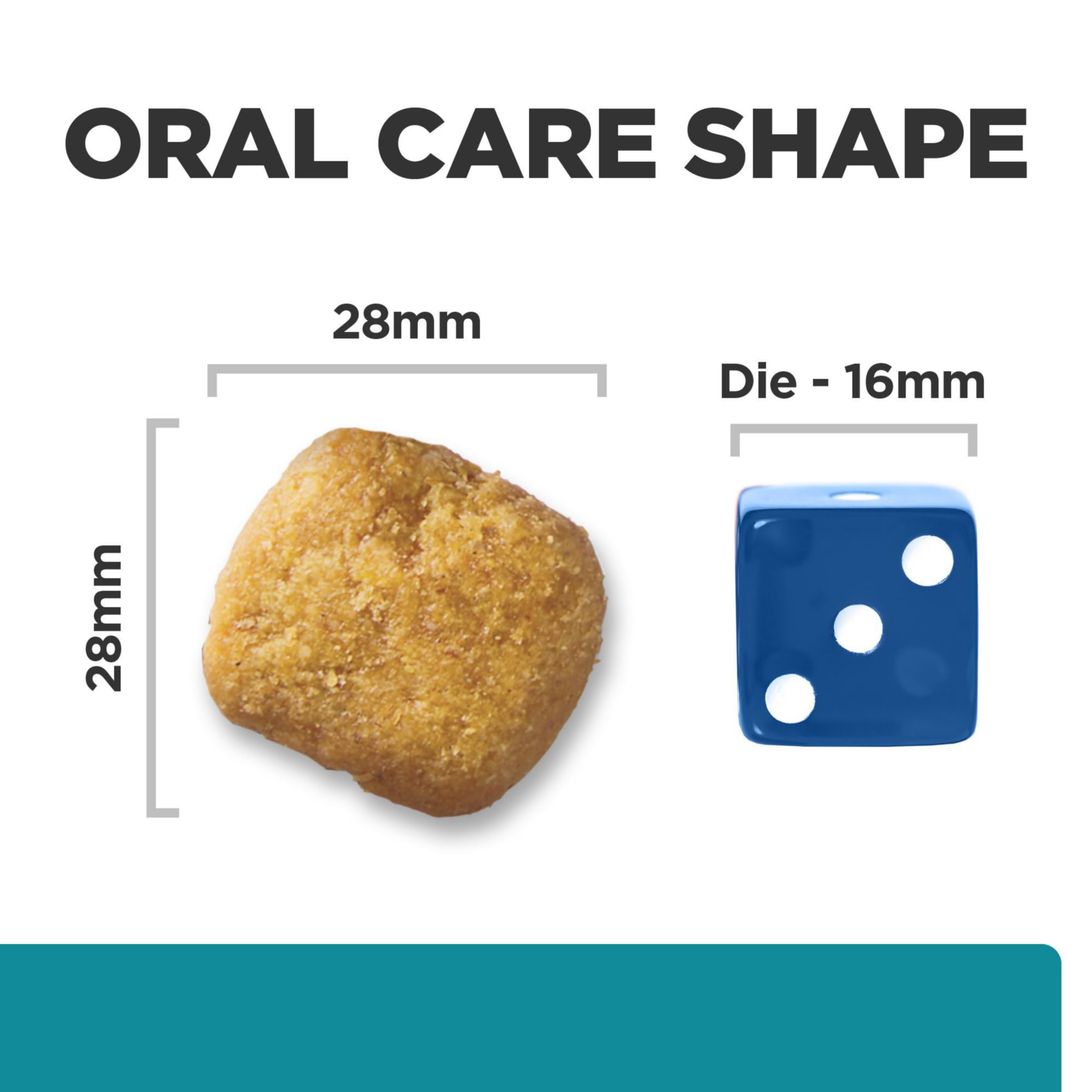 Hill's Prescription Diet t/d, recomendado por veterinarios para el cuidado diario.