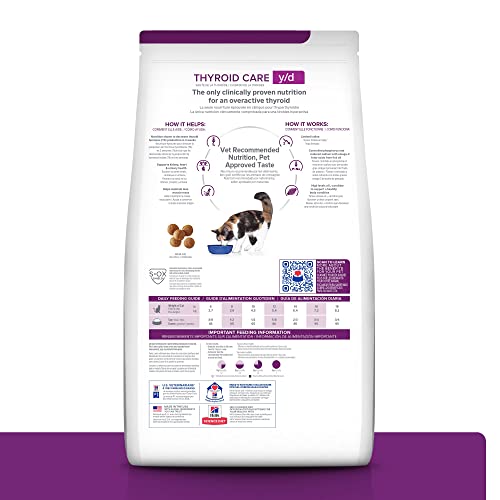 Hill's Prescription Diet y/d bolsa de 8-5 libras para uso diario.