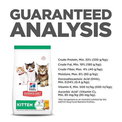 Gatitos Hill's Science Diet, textura crujiente para la experiencia de comer.