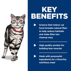 Ración servida en cuenco, Hill's Science Diet, sabor oceánico para gatos.