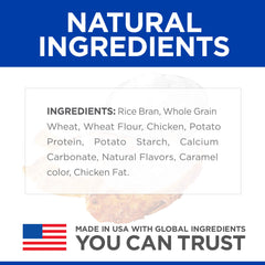 Hill's Natural Baked Light Biscuits, snack de bajo aporte calórico para perros.