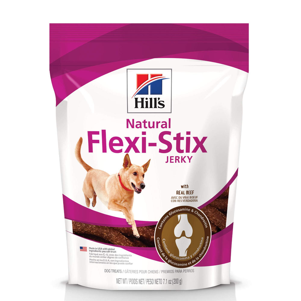 Hill's Natural Flexi-Stix, golosina de res blanda lista para entrenamiento.