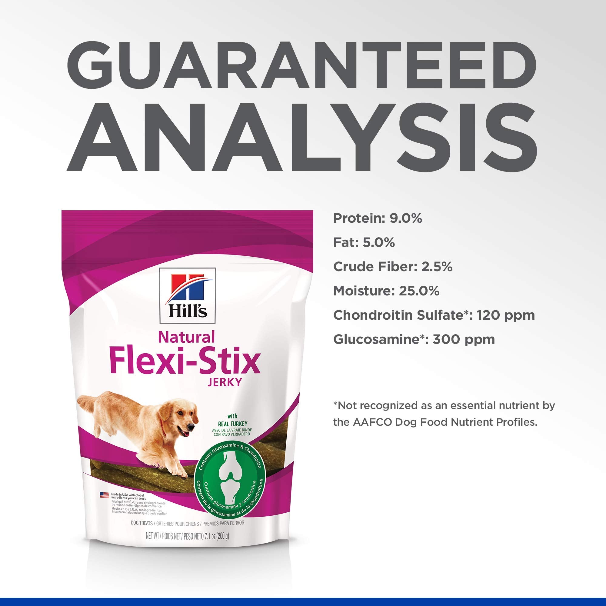 Hill's Natural Flexi-Stix, jerky suave y fácil de partir