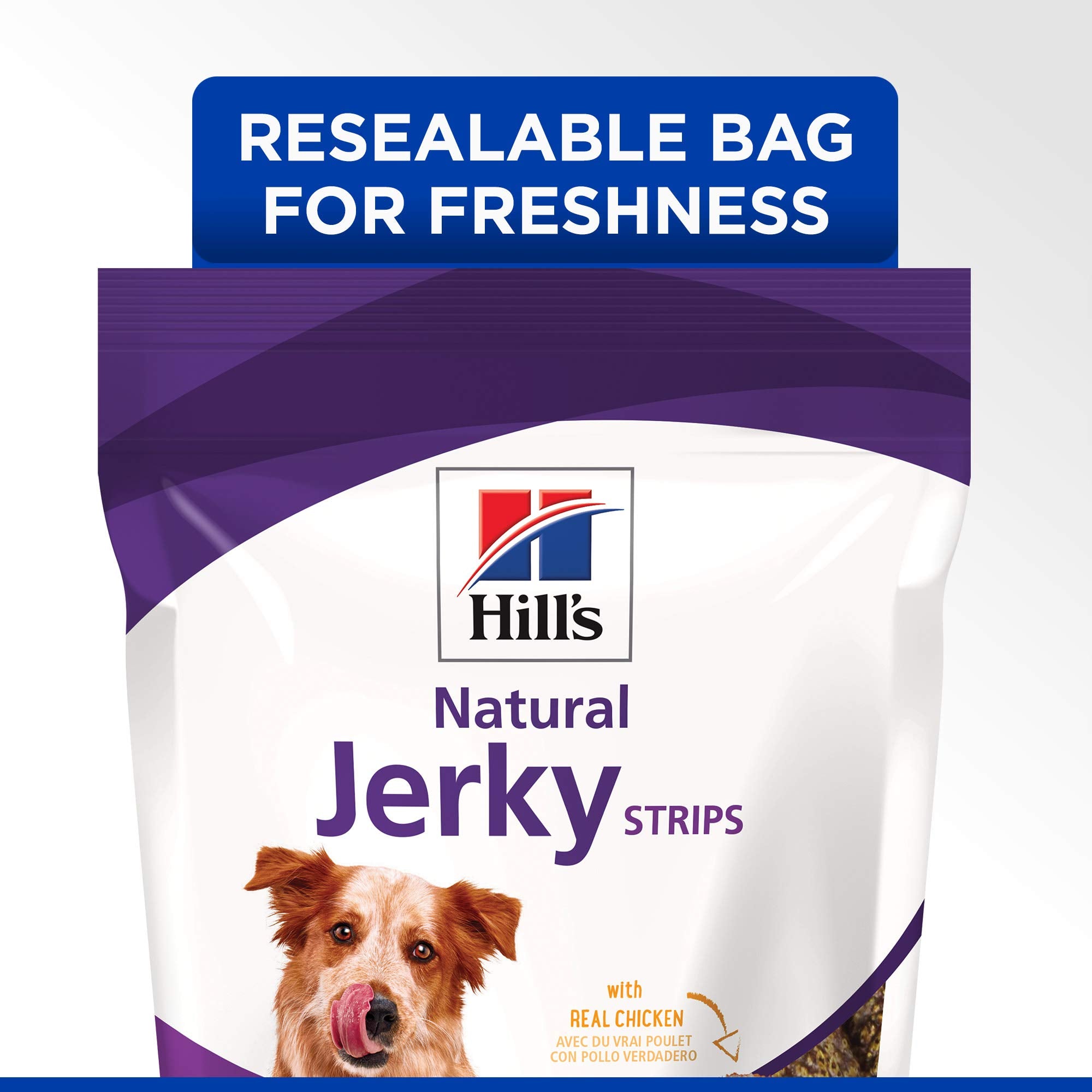 Hill's Jerky Pollo hecho en Estados Unidos con ingredientes confiables