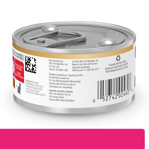 Hill's Prescription Diet Biome Stress activbiome, lata muestra formulación que apoya la microbioma intestinal.