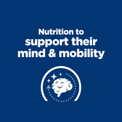 Hill's Prescription Diet Brain Care + j/d, kibble orientado a memoria y aprendizaje.