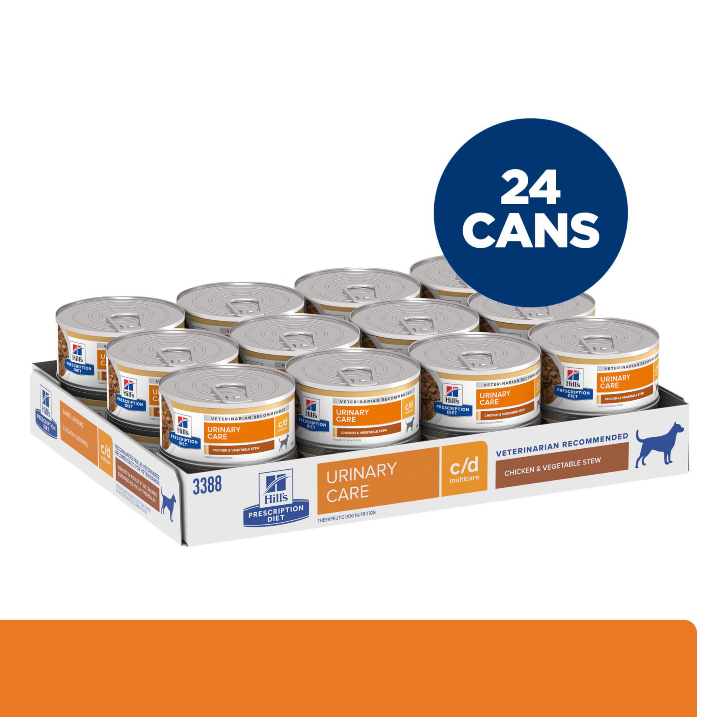 Comida húmeda Hill's c/d Multicare estofado en tazón para perros