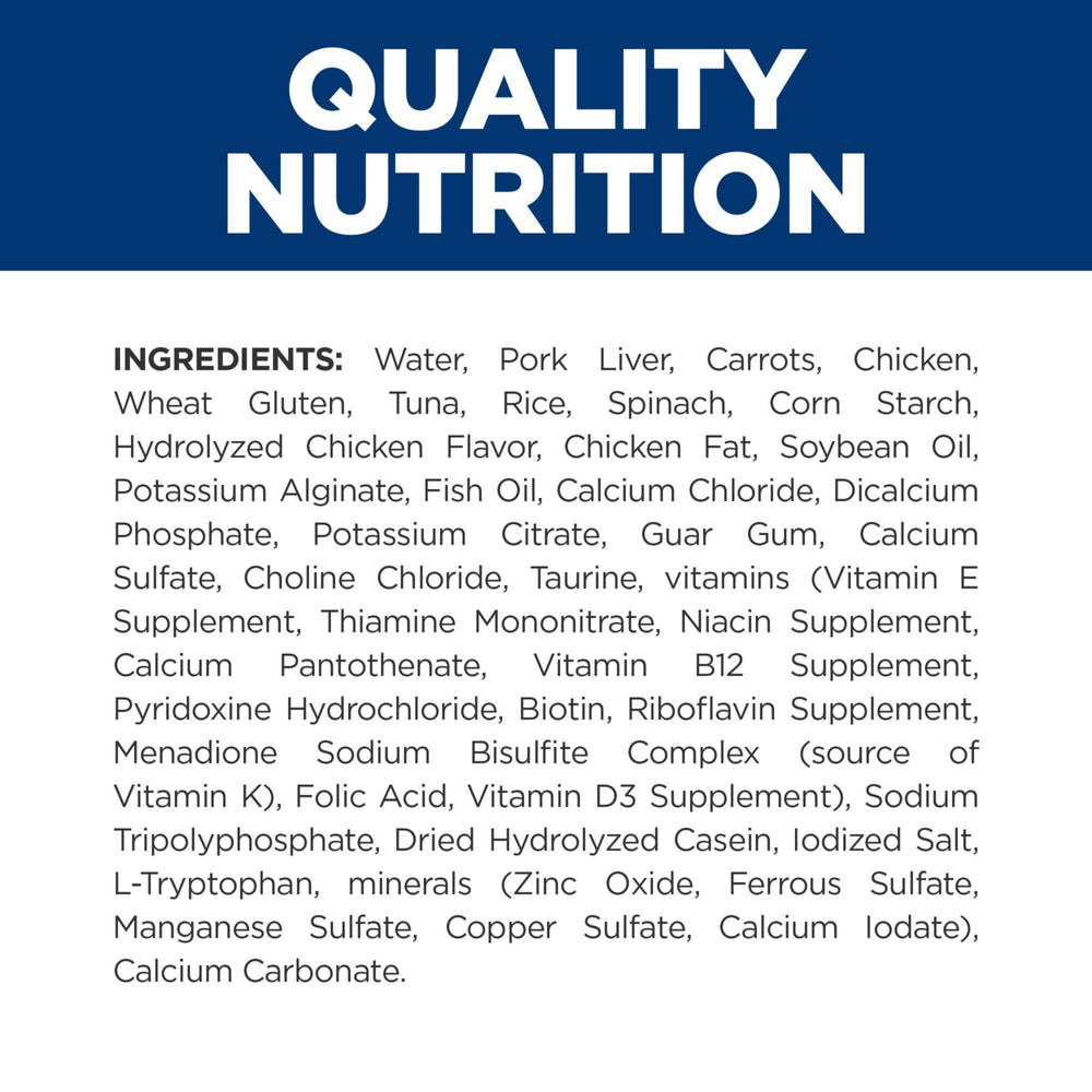 Hill's CD Multicare Stress, ingredientes balanceados para gatos adultos.