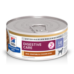 Hill's i/d en lata, estofado de arroz y pollo, posible apoyo digestivo para perros