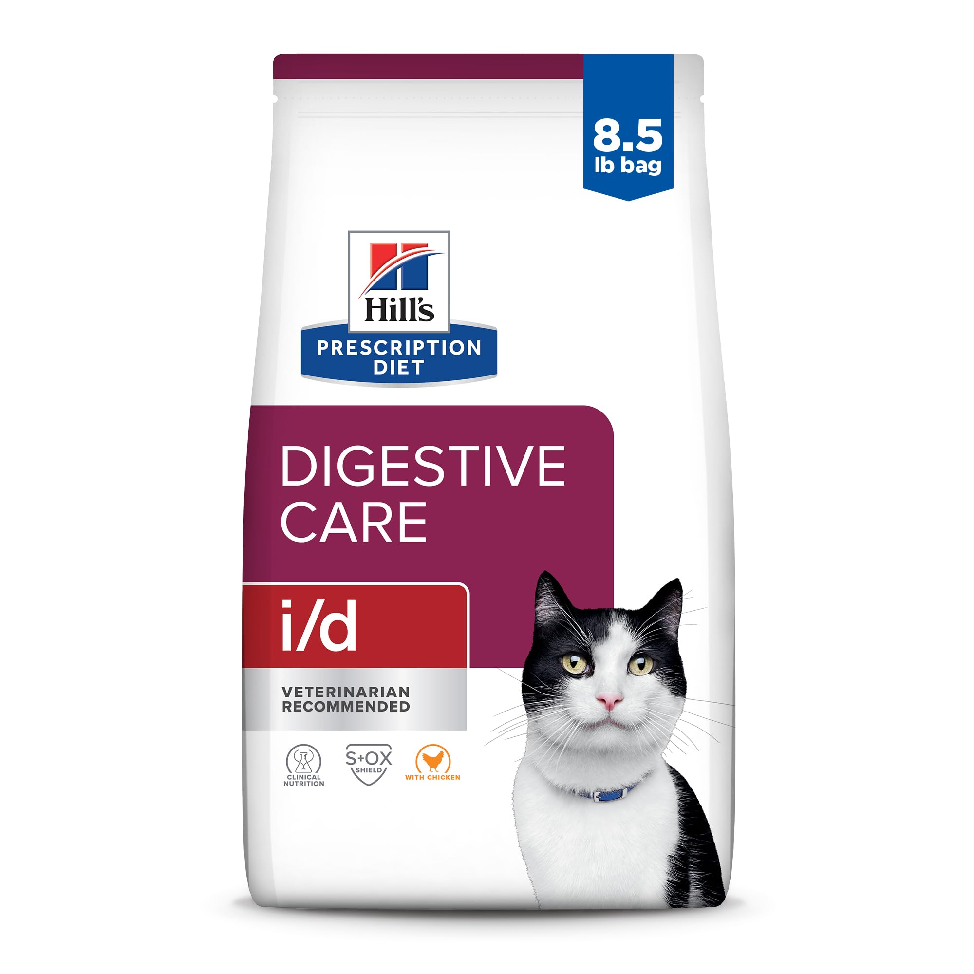 Hill's i/d para gato, bolsa de comida seca, digestión estable