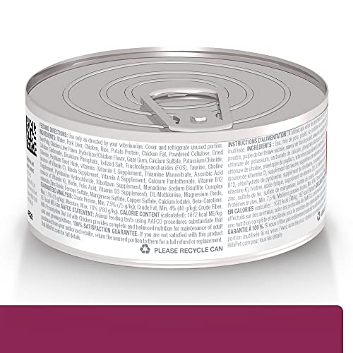 Hill's Prescription Diet i/d Digestivo, etiqueta, muestra fórmula para bienestar digestivo.