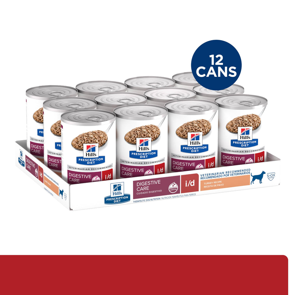 Hill's Prescription Diet i/d, lata-perro-piel-y-pelo: nutrición para piel sana y pelaje brillante.