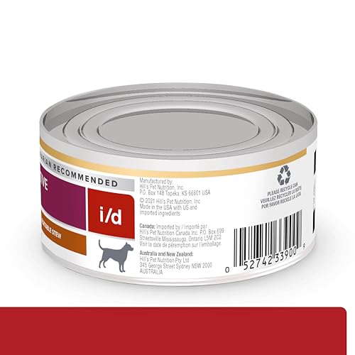 Hill's i/d tapa-lata-cerrada muestra envase seguro para perros